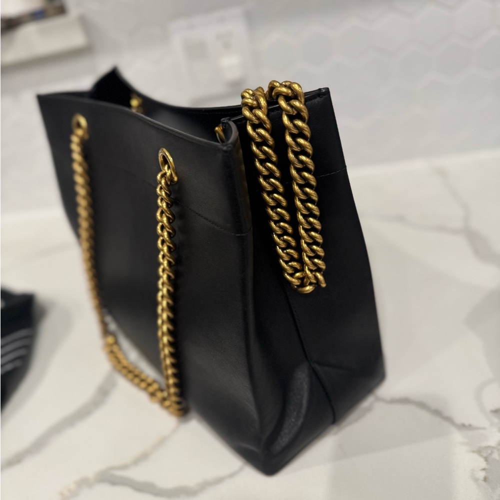 Balenciaga black & gold Duty free medium tote bag - Picture 4 of 11